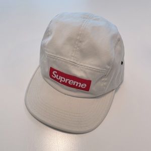 Supreme Washed Chino Twill Camp Cap